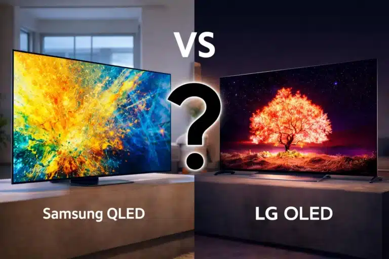 Samsung QLED vs LG OLED lequel choisir