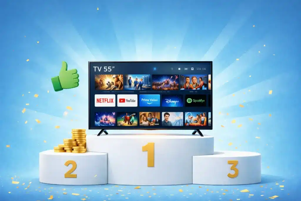 TV 55 pouces meilleur rapport qualité prix