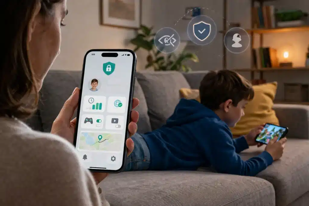 application contrôle parental sans que l'enfant sache