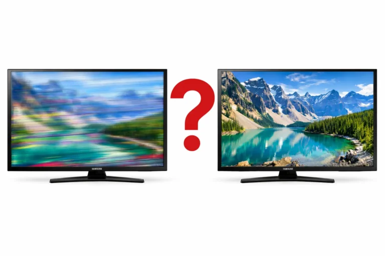 comment régler image TV Samsung