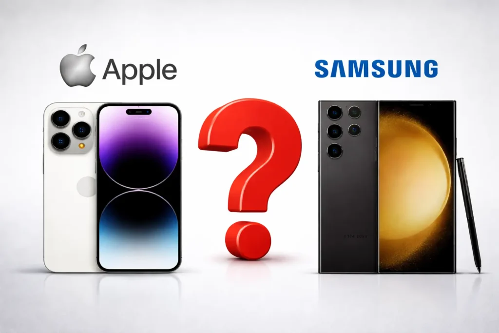 iPhone vs Samsung Galaxy lequel choisir