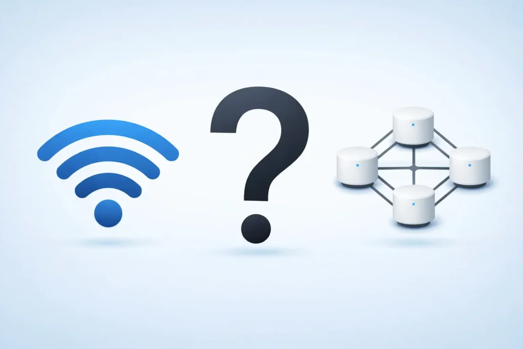 répéteur wifi ou mesh lequel choisir