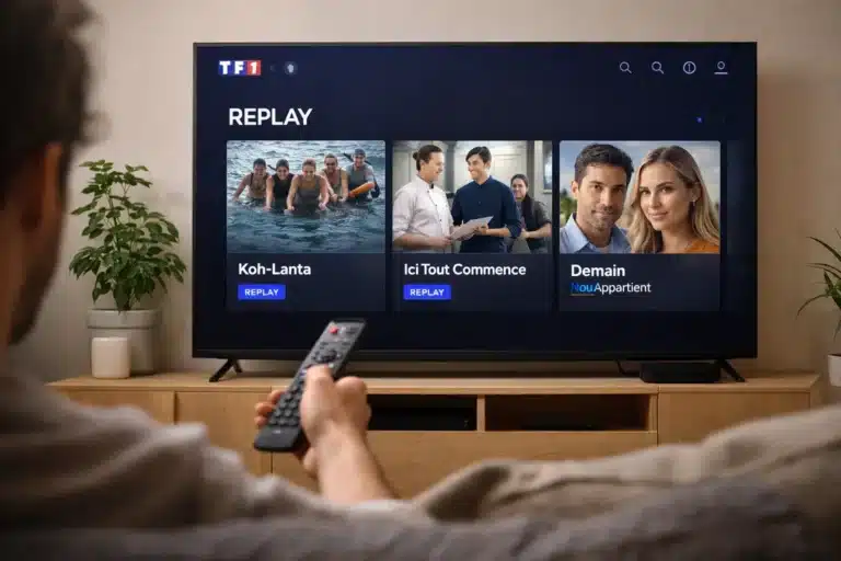 replay TF1 comment regarder sur TV