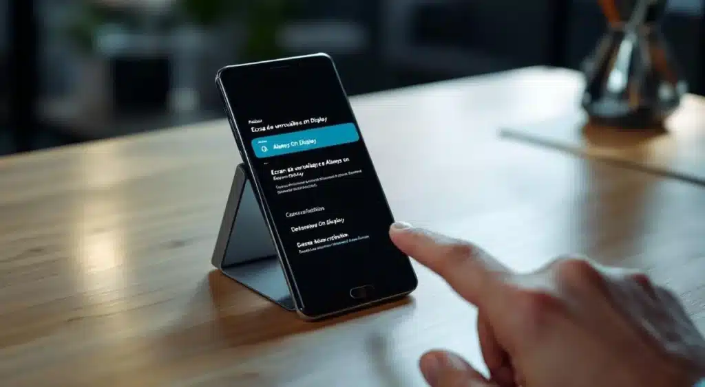 Comment désactiver Always On Display Galaxy S : guide complet 2026